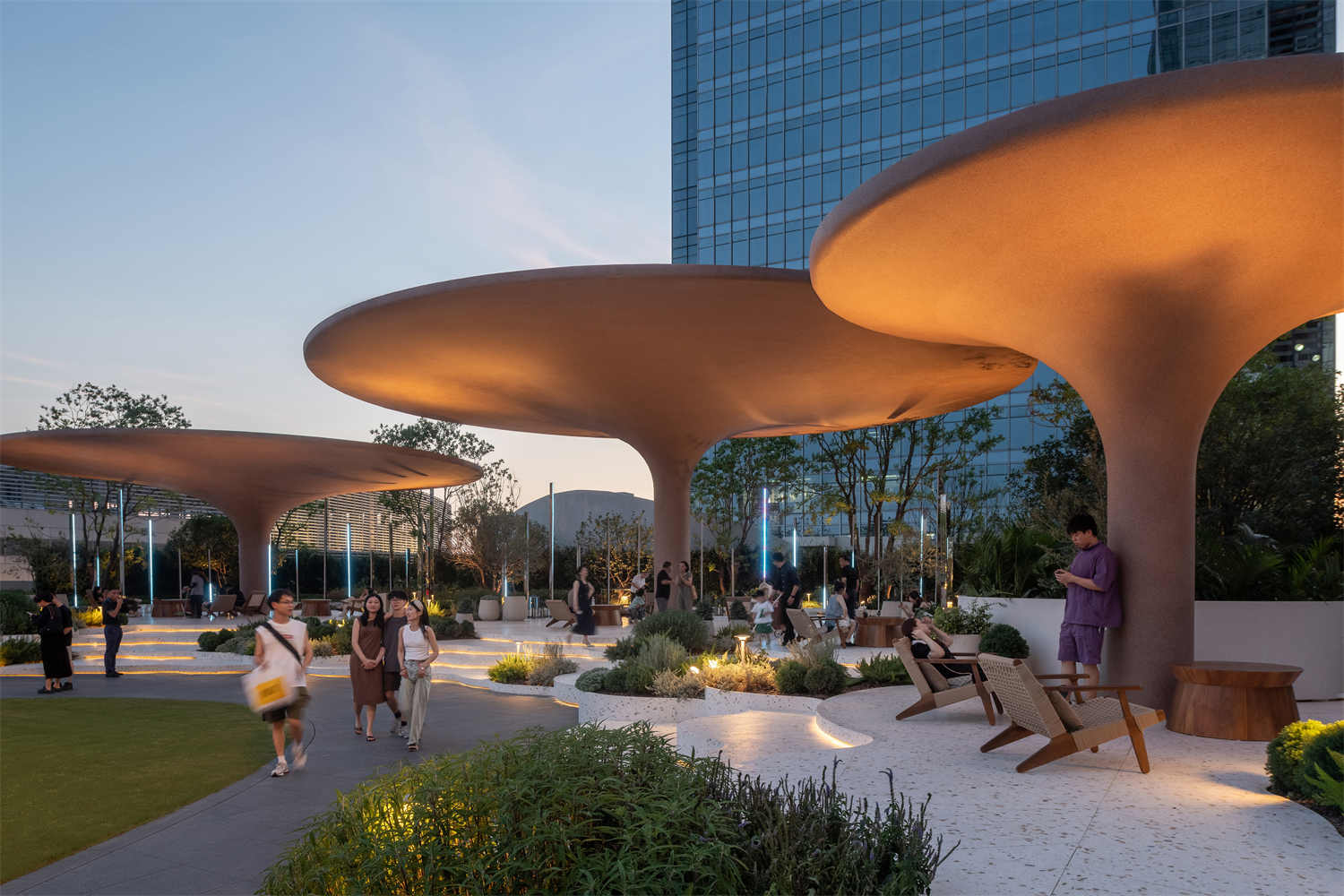 合肥華潤(rùn)萬象城屋頂花園